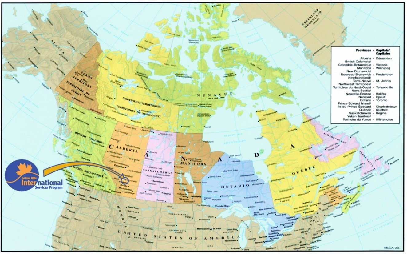 Golden Hills School Division International Student Program